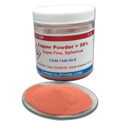 Copper Powder, Super Fine, Spherical